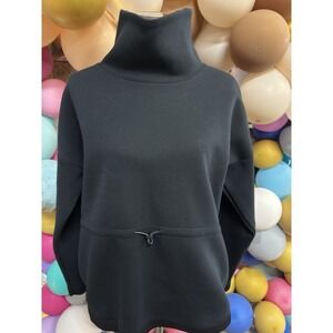 Nike Dri-FIT Women's Mock Neck Performance Top Black Size M NWOT Athletic Gym